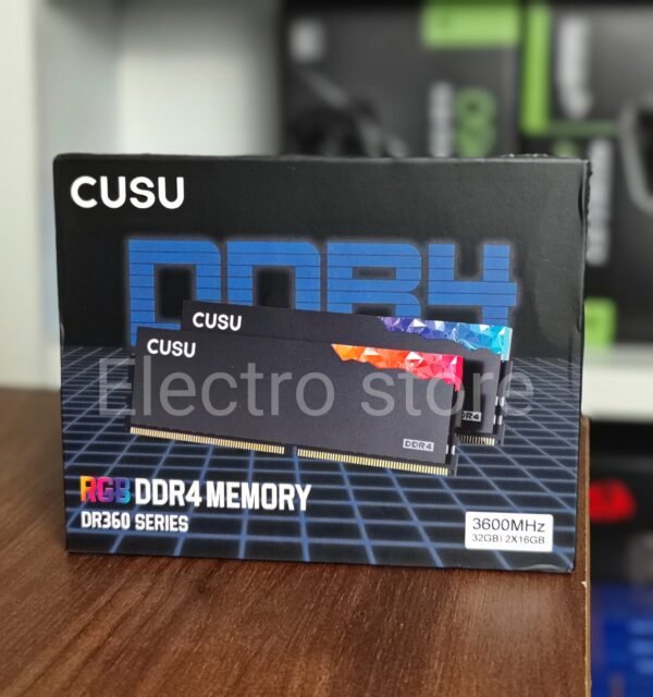 CUSU RGB RAM DDR4 DUAL CHANNEL Memory (2x16Gb) 3600 mhz - Image 3